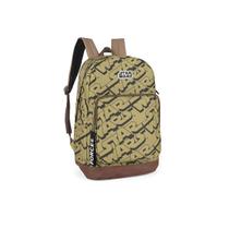 Mochila Star Wars Forces Amarela Grande Unissex Disnep 2021