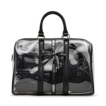 Mochila Steve Madden Warren preta transparente com conjunto de presente Mochila Steve Madden Warren preta transparente com conjunto de presente