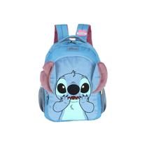 Mochila Stitch Costas Pelucia Meninas Disney Escolar Passeio Mochila Stitch Costas Pelucia Meninas Disney Escolar Passeio