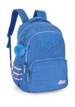 Mochila stitch de costas para laptop azul oficial