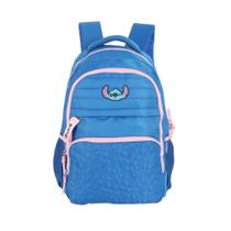 Mochila Stitch Laptop Azul Disney - Luxcel MJ47745SC0200UN