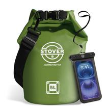 Mochila STOVER 5L, bolsa seca impermeável com capa de telefone