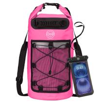 Mochila STOVER, bolsa seca impermeável com estojo flutuante rosa