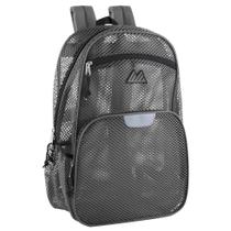 Mochila Summit Ridge Reflective Mesh XL Cinza 46x33x14cm Mochila Summit Ridge Reflective Mesh XL Cinza 46x33x14cm