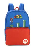 Mochila Super Mário - Azul Mochila Super Mário - Azul