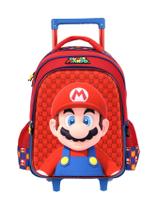 Mochila Super Mario com Rodinhas Game IC41406