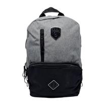 Mochila Surftrip Double Nylon Mescla Cinza e Preto