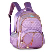 Mochila Sweet Queen Sereia Rainha Meninas Costas Espaçosa