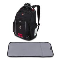 Mochila SwissGear Travel para fraldas 44 cm preta