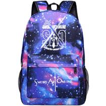 Mochila Sword Art Online Kirito Yuuki Asuna para crianças Mochila Sword Art Online Kirito Yuuki Asuna para crianças