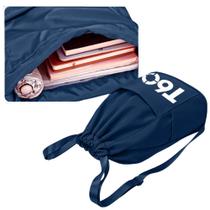 Mochila T60 Azul Marinho Compacta Viagem Academia Fitness Mochila T60 Azul Marinho Compacta Viagem Academia Fitness