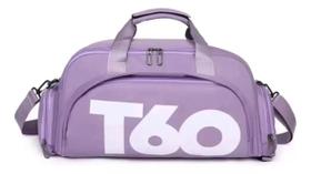 Mochila T60 Feminina Transversal Multiuso Bagagem Viagem