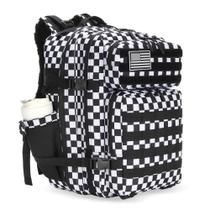 Mochila Tactical Assault Lovelinks21 Lovelinks21 45L preta/branca