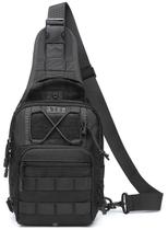 Mochila Tactical Sling ATBP para homens, bolsa de caminhada militar 6L Mochila Tactical Sling ATBP para homens, bolsa de caminhada militar 6L