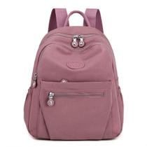 Mochila Tanweibago Mini Nylon feminina 11L Carmine