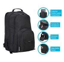 Mochila Targus Groove Para Notebook 17 Polegadas 27L Preto - Cvr617