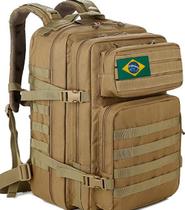 Mochila Tática 1000d Militar 50 Litros Resistente A Água Nf
