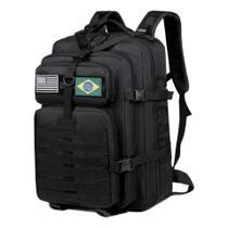 Mochila Tática Camping Militar 50 Litros Resistente A Água W03 Bosco.Loja