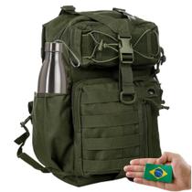 Mochila Tática Camping Militar 50L Resistente A Água