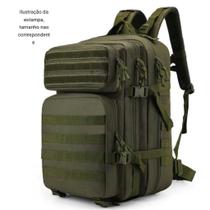 Mochila tática Camping Militar Assault 40 Litros Camping Trilha masculina reforçada espaçosa imperme