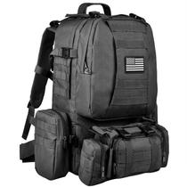 Mochila tática CVLIFE Military Army Mochila 60L impermeável