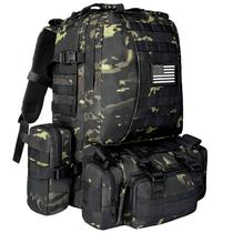 Mochila tática CVLIFE Military Army Mochila 60L impermeável
