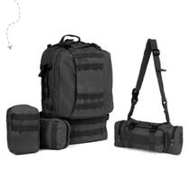 Mochila tática defender preta 55l mo0043