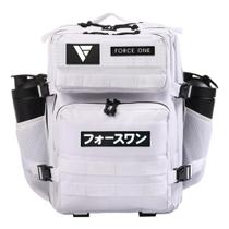 Mochila Tática Force One Shield Bushido White Impermeável 45L Mochila Tática Force One Shield Bushido White Impermeável 45L