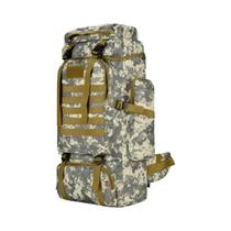 Mochila Tática Grande De 80L 100L Para Montanhismo, Caminhadas, Camping, Viagens E Atividades Ao Ar