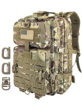 Mochila tática Hannibal Tactical MOLLE Assault 40L com bandeira dos EUA Mochila tática Hannibal Tactical MOLLE Assault 40L com bandeira dos EUA