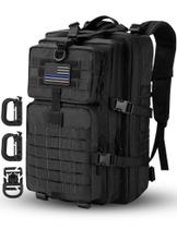 Mochila tática Hannibal Tactical MOLLE Assault 40L preta