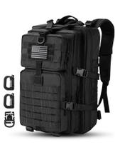 Mochila tática Hannibal Tactical MOLLE Assault 40L preta Mochila tática Hannibal Tactical MOLLE Assault 40L preta