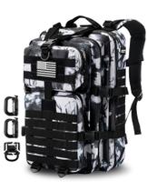 Mochila tática Hannibal Tactical MOLLE Assault 40L preta Mochila tática Hannibal Tactical MOLLE Assault 40L preta