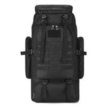 Mochila Tática Lorben Preto Militar Trilha Camping Trekking Aventura 80 Litros