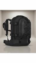 Mochila Tática Militar 50 Litros Preta Liso Mochila Tática Militar 50 Litros Preta Liso
