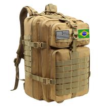 Mochila Tática Militar 50L Resistente Impermeável Multifuncional Para Trilhas e Caminhadas