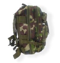 Mochila Tatica Militar Assalt 30l 3d Verde Camuflada Padrão - BOX EDILSON