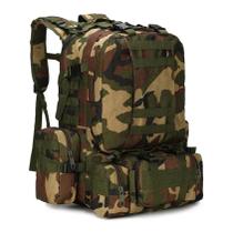 Mochila Tática Militar Camping - 55 Litros - Impermeável Clique e Compre