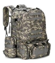 Mochila Tática Militar Camping - 55 Litros - Impermeável