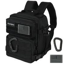 Mochila Tática Mini Aocmpxs 9 L Resistente à Água Preta Mochila Tática Mini Aocmpxs 9 L Resistente à Água Preta