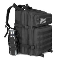 Mochila tática ROGJUK 45L Highland Assault Masculina preta Mochila tática ROGJUK 45L Highland Assault Masculina preta