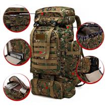 Mochila Tática (Tactical) Trekking 100l Reforçada Waterproof