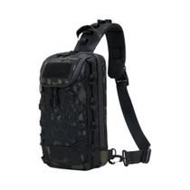 Mochila Tática Transversal Para Uso Diário E Deslocamento - Bolsa De Peito Para Atividades Ao Ar Mochila Tática Transversal Para Uso Diário E Deslocamento - Bolsa De Peito Para Atividades Ao Ar