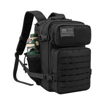 Mochila Tática Unissex Resistente 25-45L Sistema Molle Suporte De Copo Duplo Mochila Escolar De