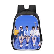Mochila Teens in Times Cartoon Kids School Anime 30x17x41cm Mochila Teens in Times Cartoon Kids School Anime 30x17x41cm