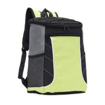 Mochila Térmica 18 Litros Viagem Praia Marmita Verde