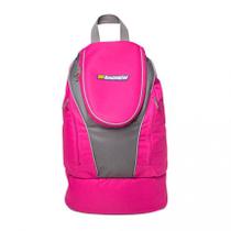 Mochila Térmica 4 Potes - Rosa Com Cinza Sport Único
