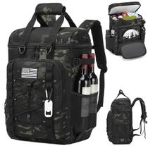 Mochila térmica BISKLNDN 45L tática à prova de vazamentos Camo