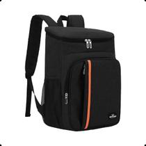 Mochila Térmica Bolsa Bag Saco Cooler para Bebidas e Comida 23L, Viagem, Praia, Camping, Piquenique, Resistente e Reforçada