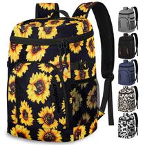 Mochila Térmica Capolo para 30 Latas con Aislamiento, Diseño Girasol